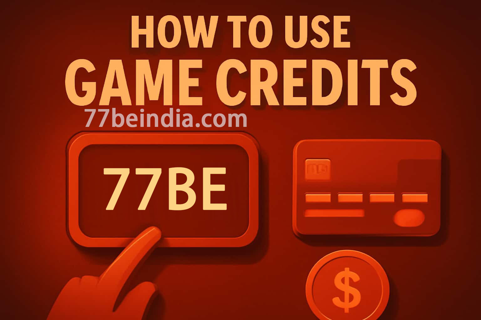 77BE Game Credits: Buy, Track and Work from your Balance